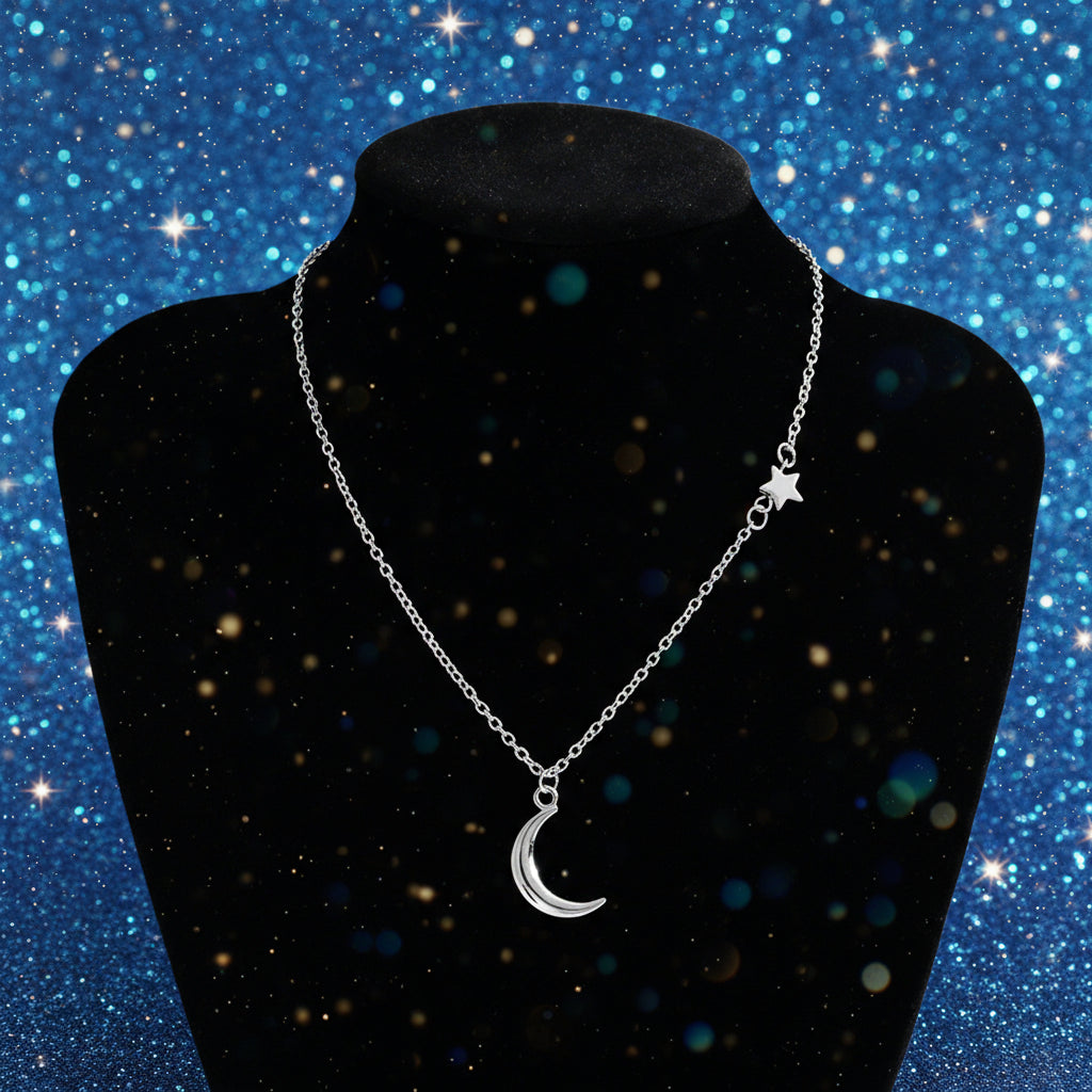 Silver Infinity Pendant Necklace