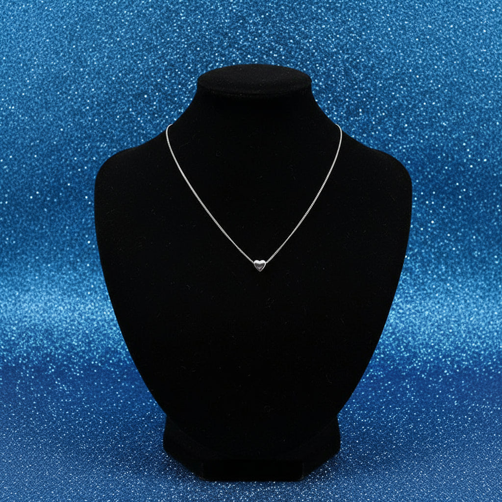 Silver Infinity Pendant Necklace