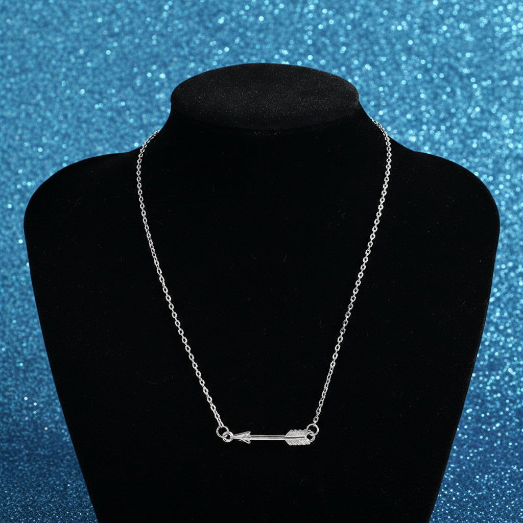 Silver Infinity Pendant Necklace