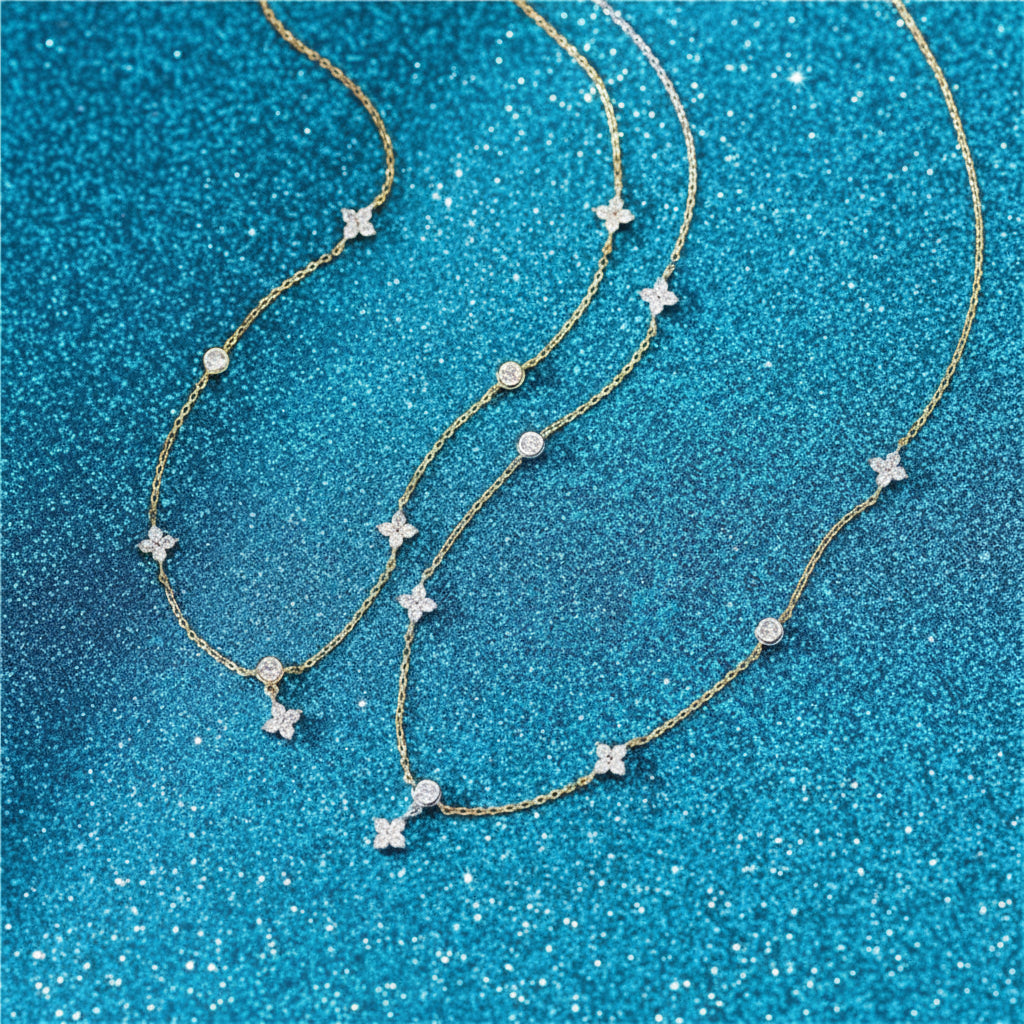 Luxury Four-Leaf Pendant