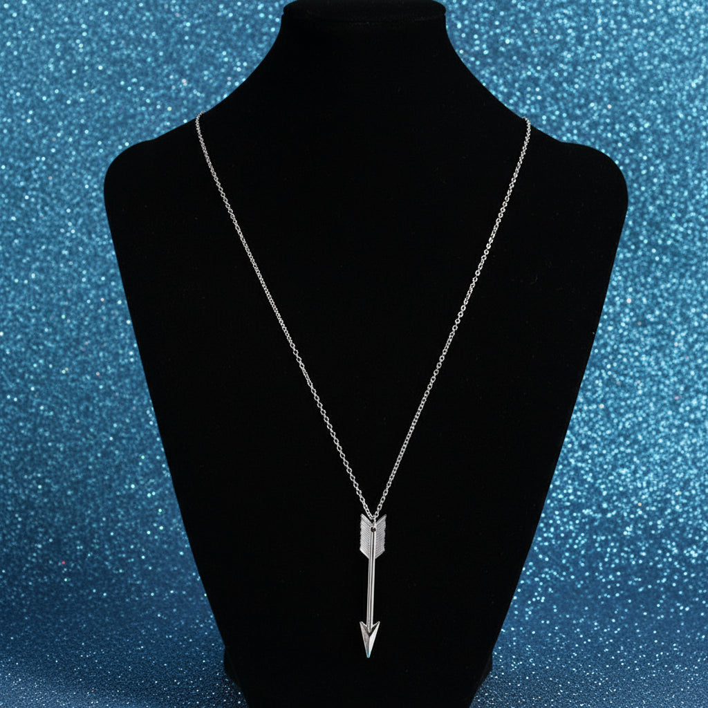 Silver Infinity Pendant Necklace