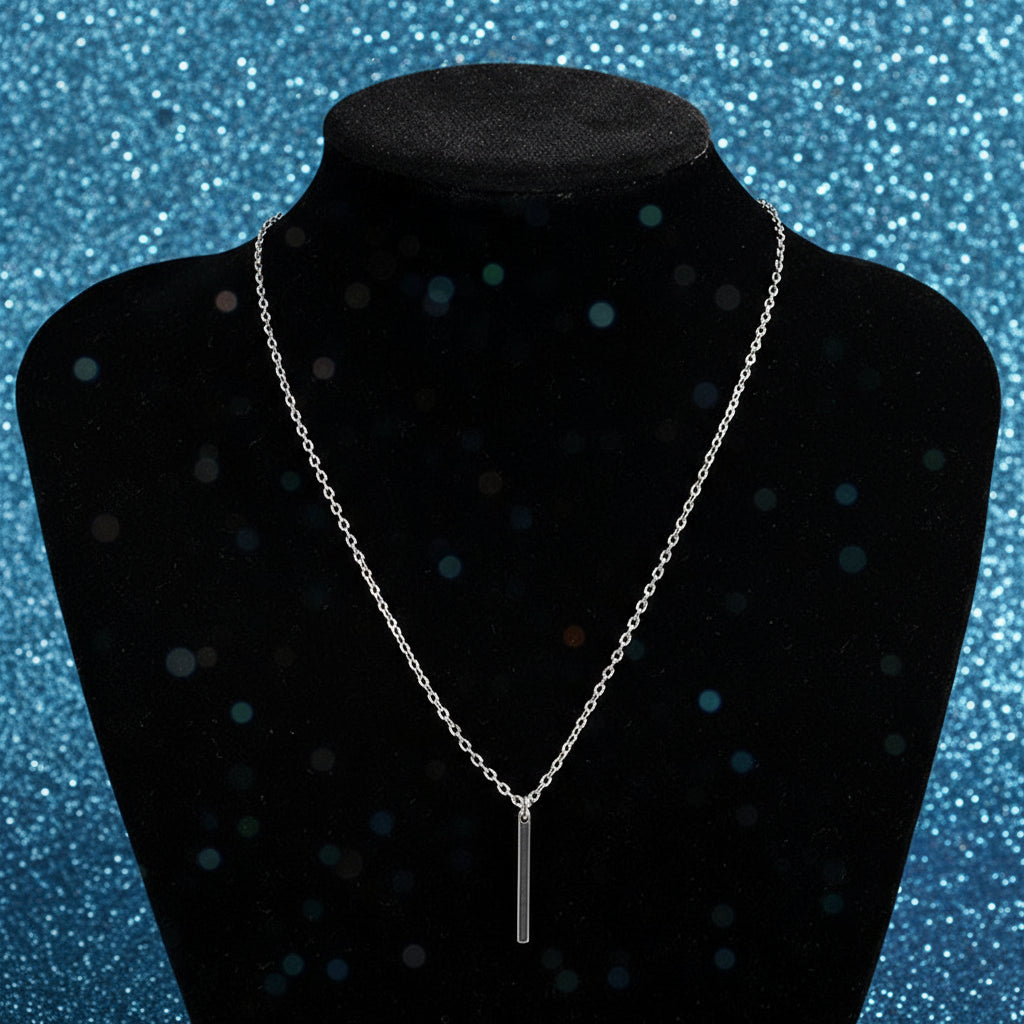 Silver Infinity Pendant Necklace