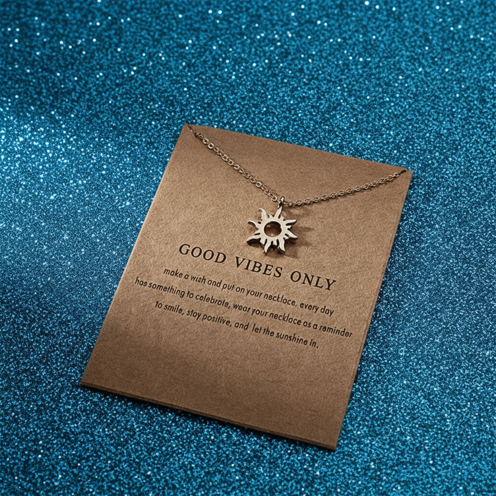 Sun Pendant Jewelry Gift