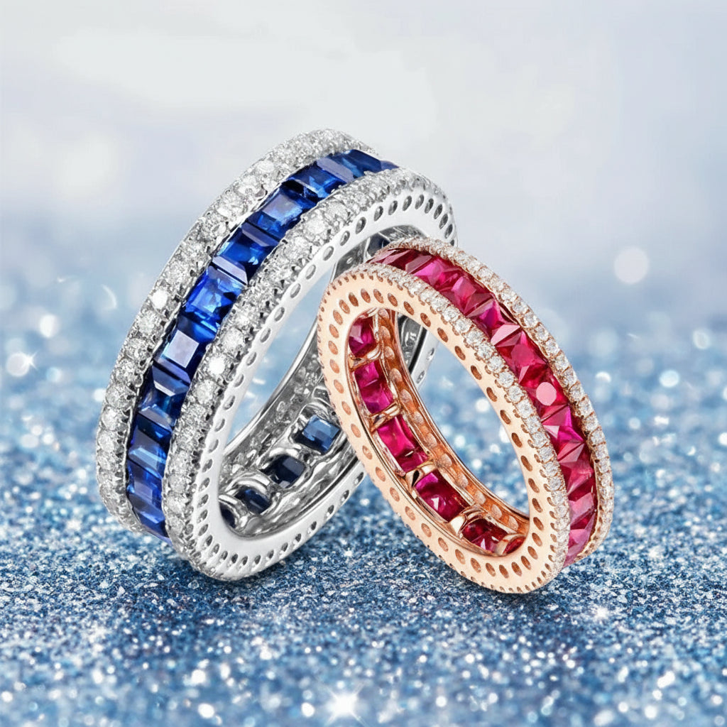 Ruby Sapphire Spinel Ring